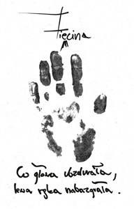 Obrazek Co głowa ubzdurała, lewa ręka nabazgrała