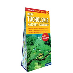 Obrazek Bory Tucholskie Kaszuby Kociewie map&guide PL XL laminat 2021