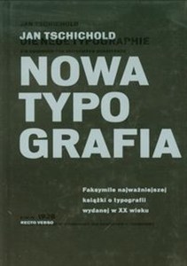 Picture of Nowa typografia Faksymile najważniejszej książki o typografii wydanej w XX wieku