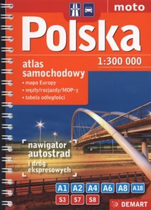 Obrazek Polska Atlas samochodowy 1:300 000