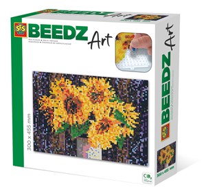 Obrazek Koraliki prasowanki Słoneczniki