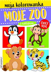 Picture of Moja kolorowanka Moje zoo z naklejkami
