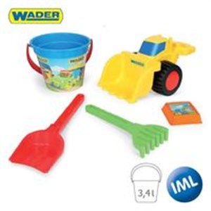 Obrazek Kpl do piasku ze spychaczem 75038