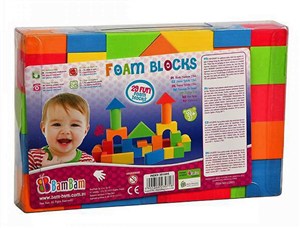 Obrazek Bam Bam Klocki Pianka 29El.