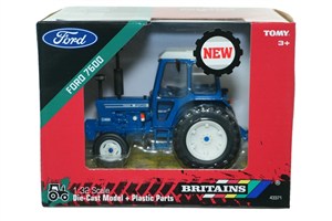 Obrazek Britains Traktor Ford7600 na bliźniakach TOMY