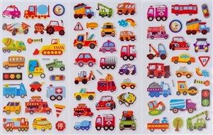 Picture of Naklejki plastikowe (6szt)