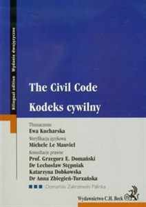 Obrazek Kodeks cywilny The Civil Code Wydanie dwujęzyczne