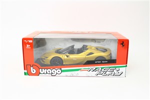 Obrazek Ferrari SF90 Spider Gold BBURAGO