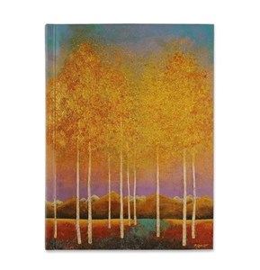 Obrazek Notatnik Szyty Księżycowe Osiki w linie 160 stron