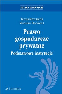 Obrazek Prawo gospodarcze prywatne. Podstawowe instytucje