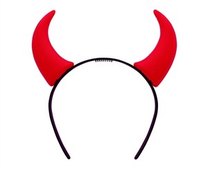 Picture of Opaska rogi diabełka czerwone