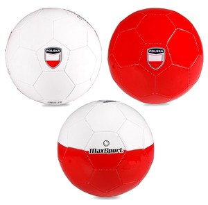 Picture of Piłka nożna Polska biało-czerwona różne rodzaje