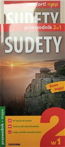 Obrazek Sudety przewodnik + mapa 2w1