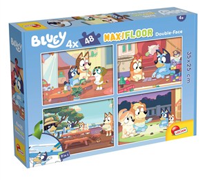 Obrazek Puzzle Bluey 4x48
