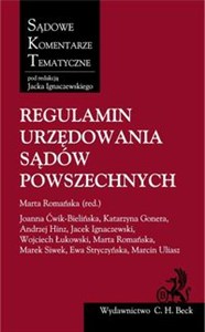 Obrazek Regulamin urzędowania sądów powszechnych