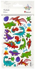 Picture of Naklejki wypukłe dinozaury 23szt