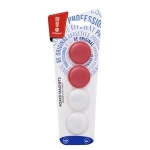 Obrazek Magnesy do tablic 40mm 4szt Memobe