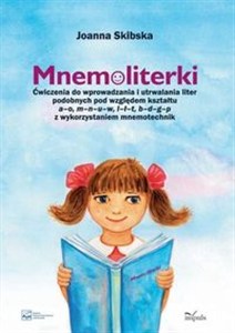 Obrazek Logopedia Mnemoliterki Ćwiczenia do wprowadzania i utrwalania liter podobnych pod względem kształtu a-o, m-n-u-w, l-ł, b-d-