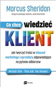 Polska książka : Co chce wi... - Marcus Sheridan