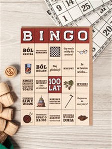 Obrazek Kartka Bingo 100 lat