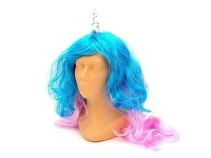 Picture of Peruka Jednorożec z rogiem