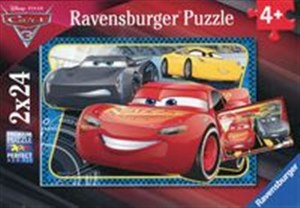 Obrazek Puzzle 2x24 Cars 3 McQueen