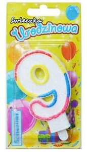 Picture of Świeczka urodzinowa 9