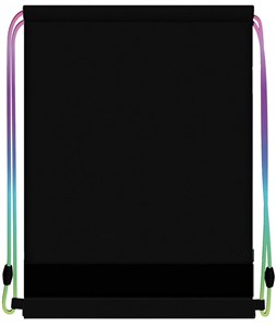 Obrazek Worek szkolny SSC245 Classic czarny STRIGO