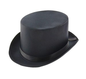 Picture of Cylinder czarny gładki