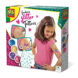 Obrazek Tatuaże brokatowe