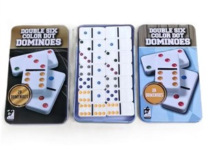 Obrazek Domino w metalowym pudełku