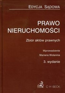 Obrazek Prawo nieruchomości Zbiór aktów prawnych