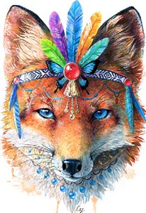 Picture of Puzzle drewniane Mystic Fox M
