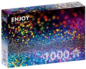 Obrazek Puzzle 1000 Kolorowy brokat