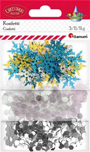 Picture of Konfetti gwiazdki 35mm mix