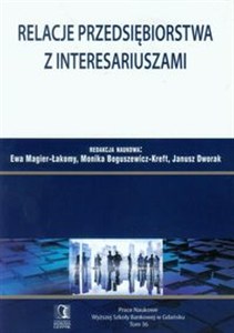 Obrazek Relacje przedsiębiorstwa z interesariuszami