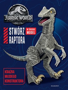 Picture of Jurassic World 2 Stwórz raptora Książka młodego konstruktora
