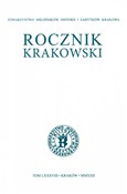 Rocznik Kr... - Opracowanie Zbiorowe -  foreign books in polish 