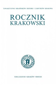 Picture of Rocznik Krakowski LXXXVIII