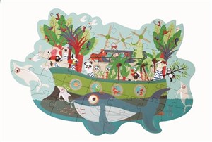 Obrazek Puzzle 40 konturowe Arka