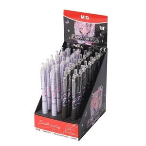 Obrazek Ołówek Manga Pink Fantasy 0,5mm (24szt) M&G