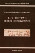 Edytorstwo... - Janusz Tandecki, Krzysztof Kopiński -  Książka z wysyłką do UK