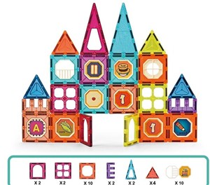 Picture of Klocki magnetyczne 32el