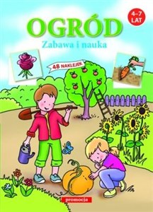 Obrazek Ogród Zabawa i nauka 4-7 lat 48 naklejek