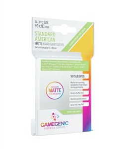 Picture of Gamegenic:Matte Stand.American-Sized Sleeves 59x91