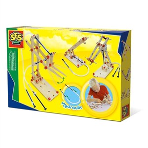 Obrazek Drewniany zestaw konstrukcyjny - hydrauliczny