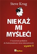Nie każ mi... - Steve Krug -  Polish Bookstore 