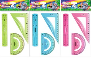 Obrazek Zestaw geometryczny 3 części 15 cm Bambino flexi