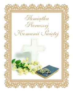 Picture of Pamiątka Pierwszej Komunii Świętej