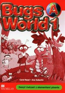 Obrazek Bugs World 1A Zeszyt ćwiczeń z elementami pisania Szkoła podstawowa